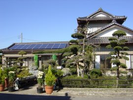 切妻屋根（千葉県香取郡）画像