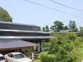 切妻屋根（千葉県香取郡）画像