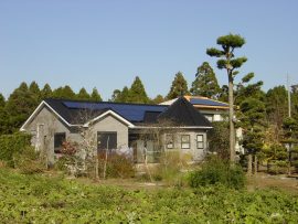 寄棟屋根（千葉県香取郡）画像